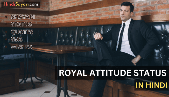 Royal Attitude Status in Hindi