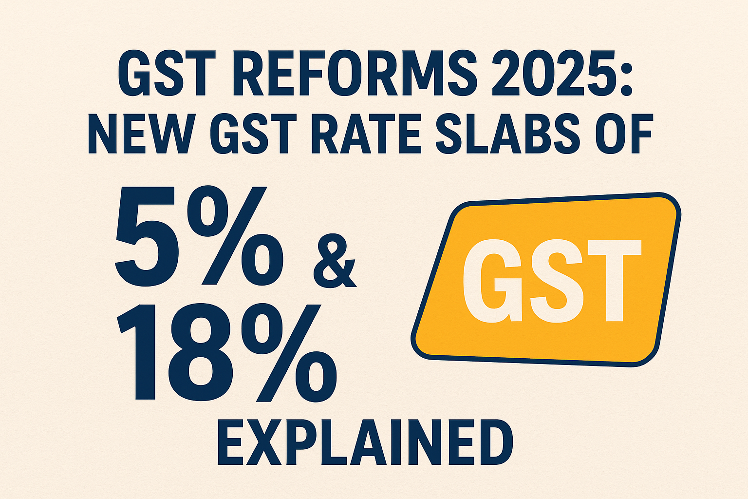 GST Reforms 2025