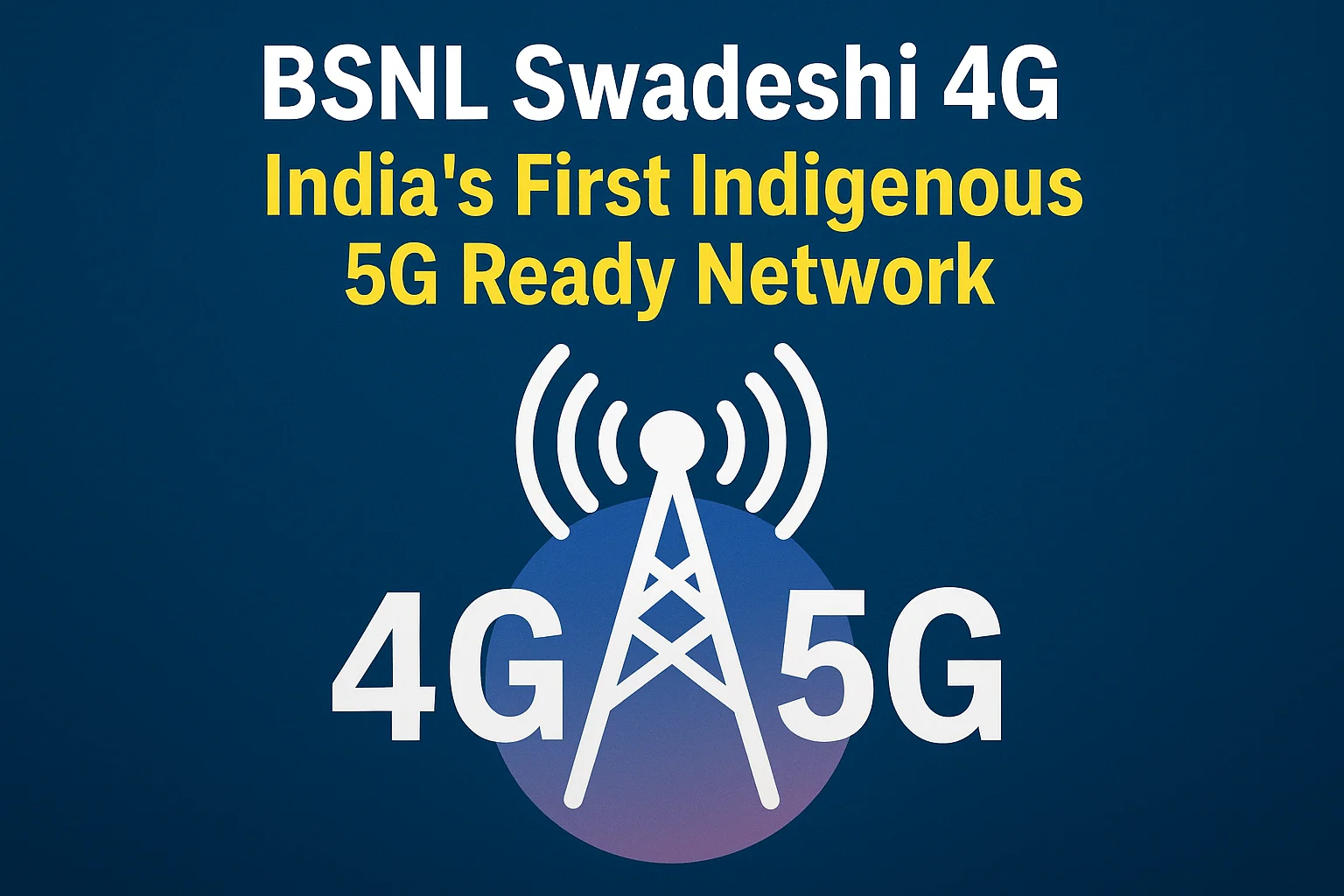  BSNL Swadeshi 4G