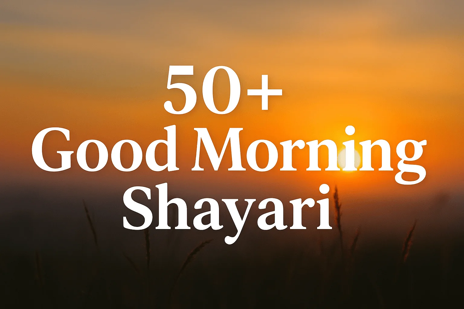 Beautiful Good Morning Shayari