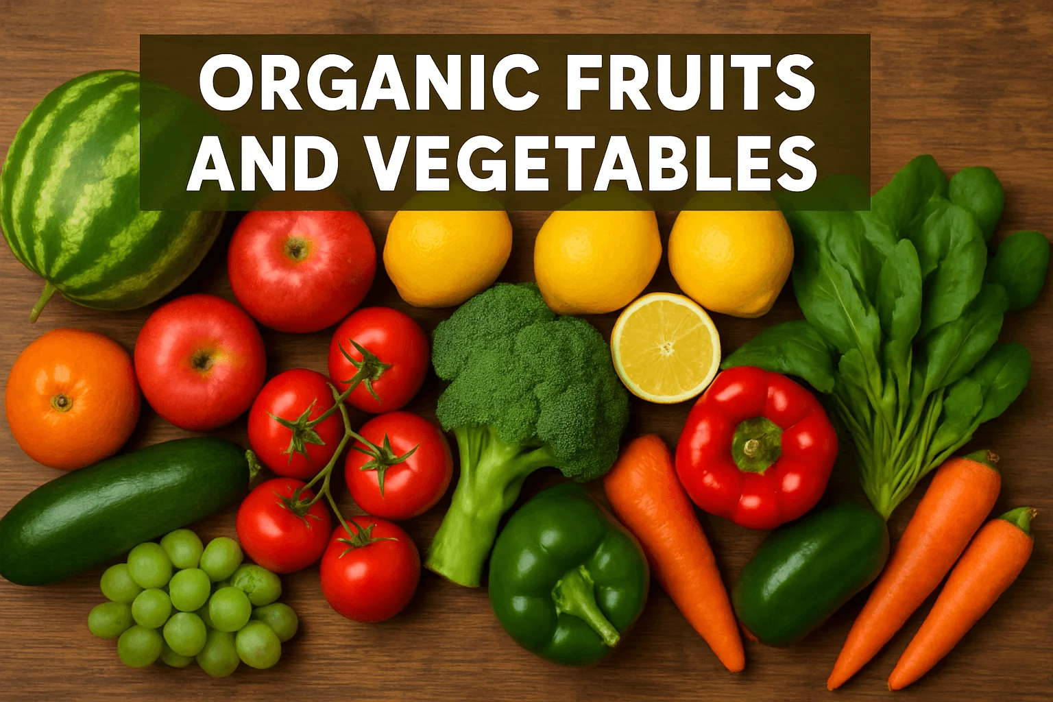 Organic Fruits and Vegetables