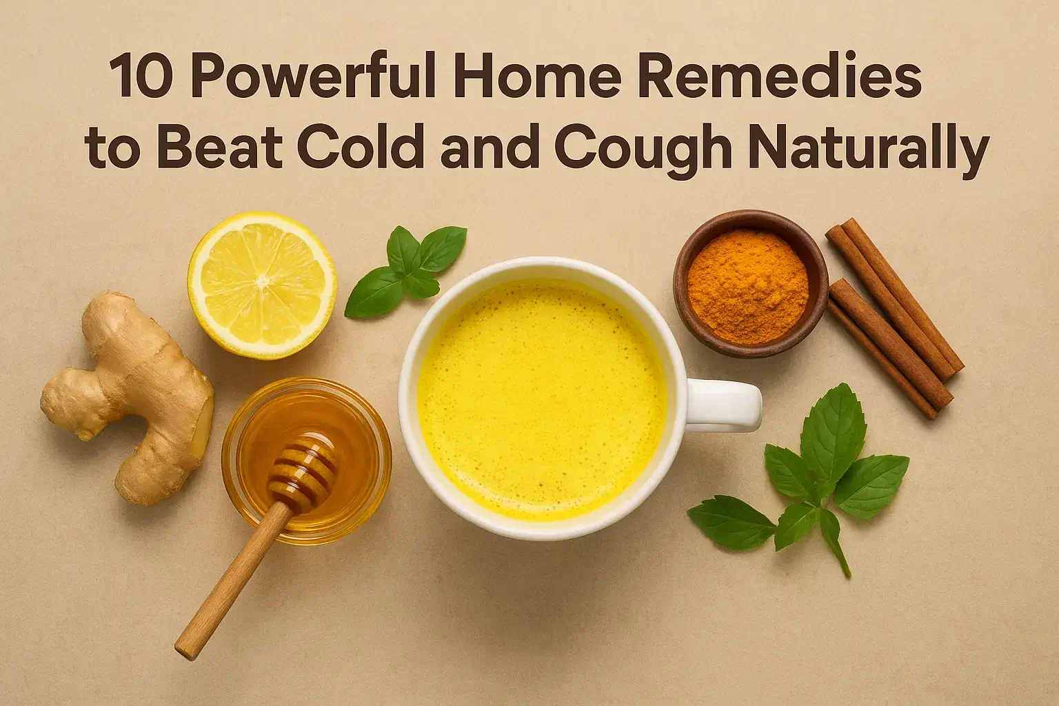 Home Remedies for Cold and Cough