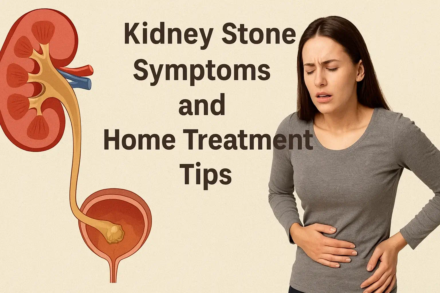 Kidney Stone Symptoms and Home Treatment