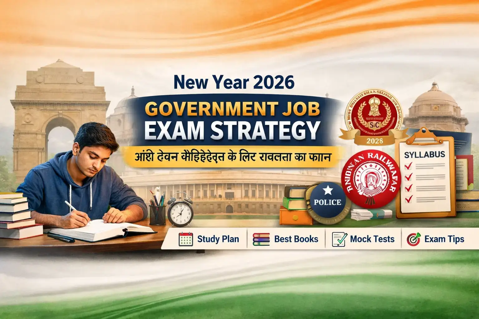 New Year 2026 Government Job Exam Strategy