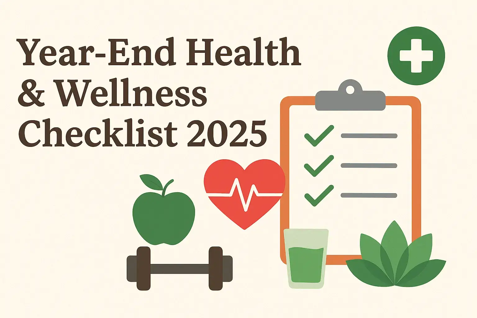 Year-End Health & Wellness Checklist 2025