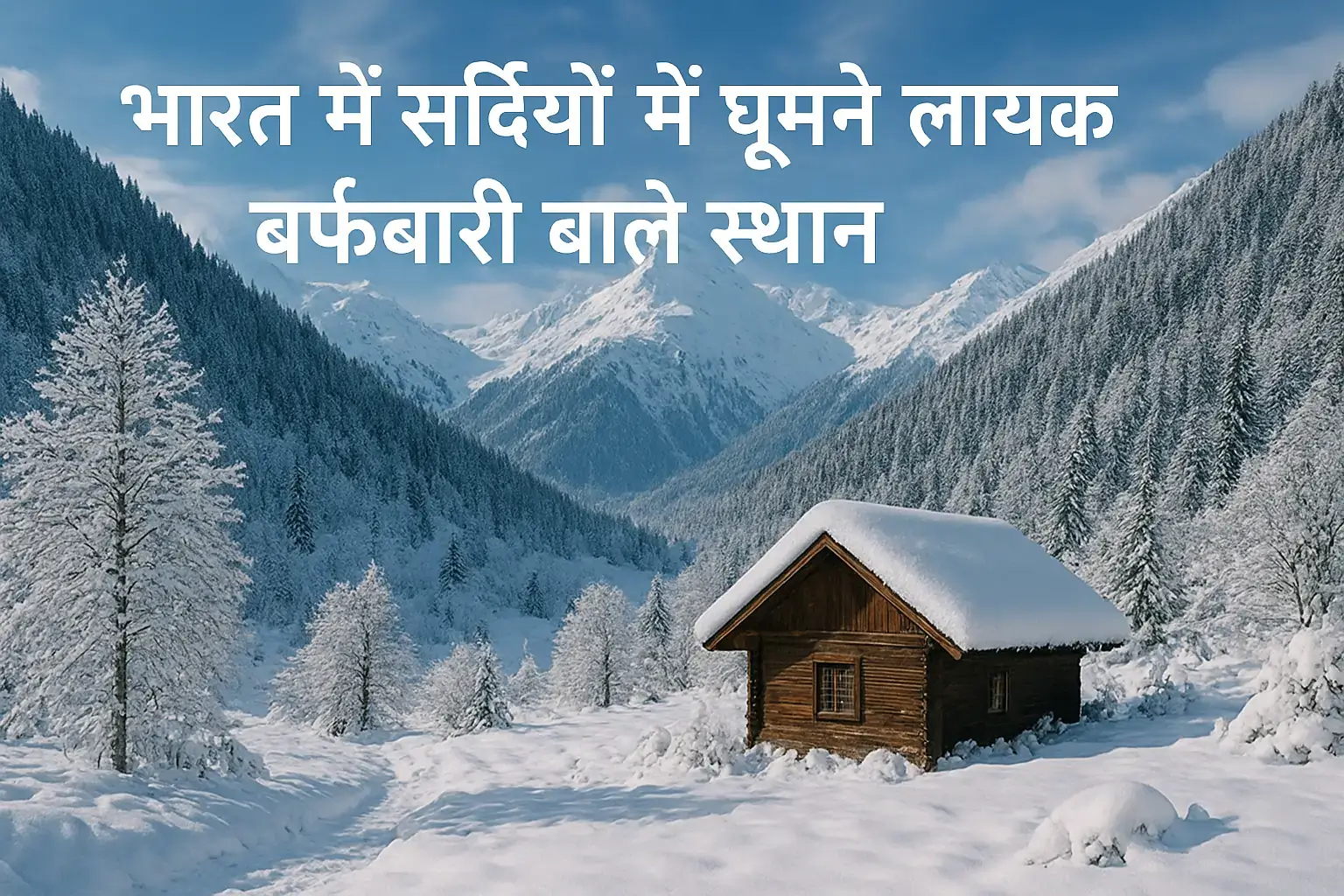 Snowfall Destinations in India During Winter