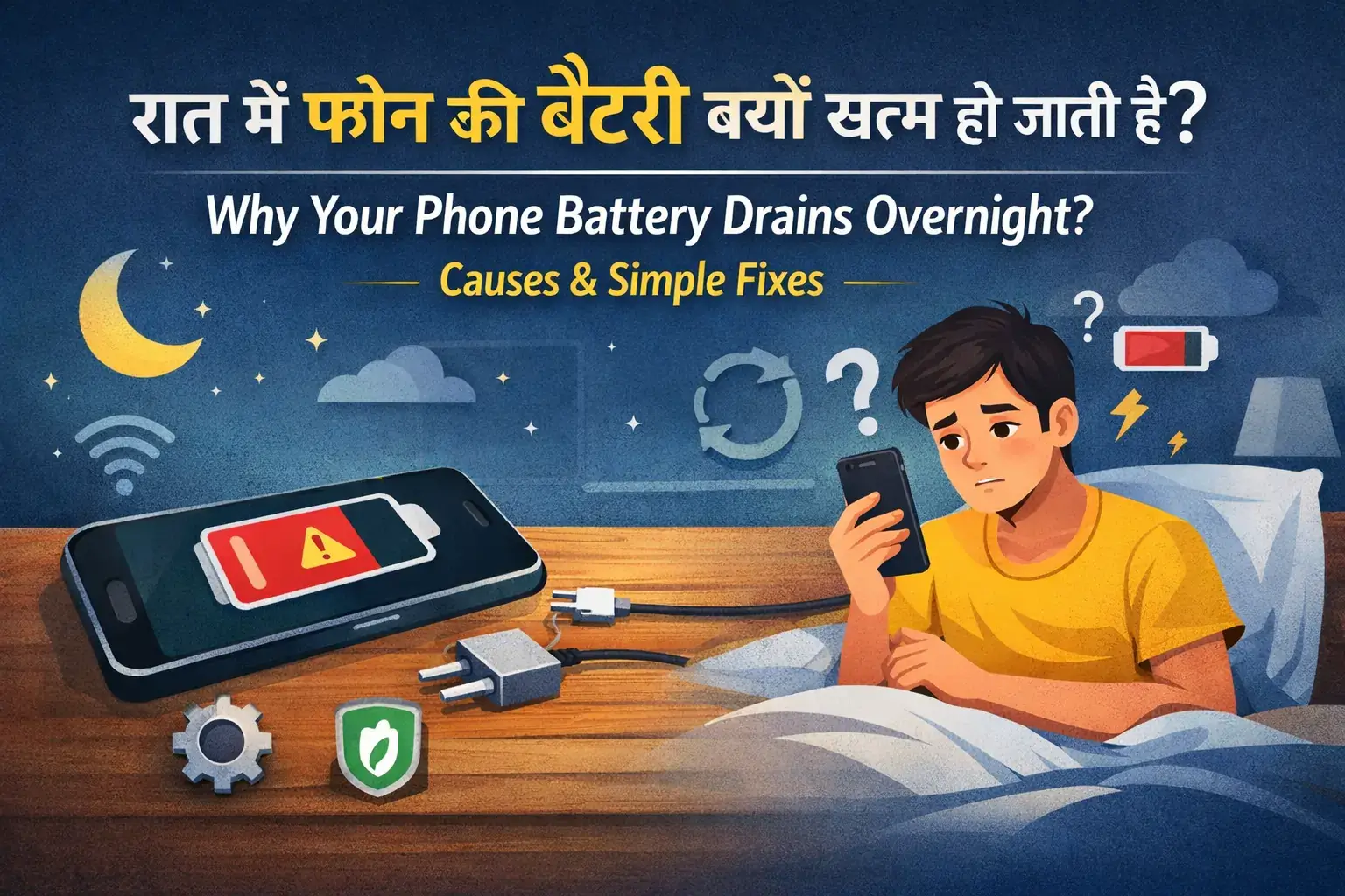 Your Phone Battery Drains Overnight