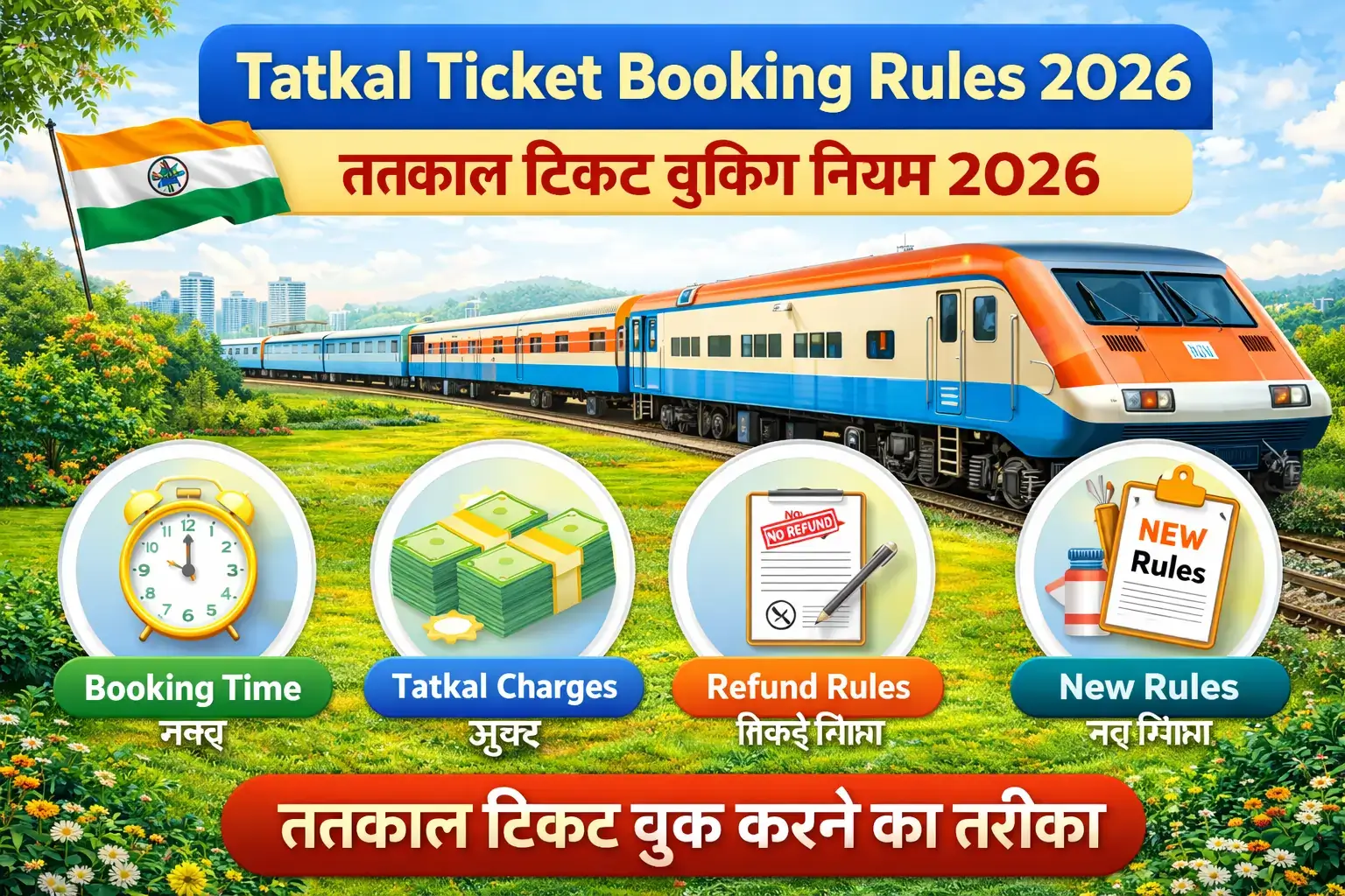 Tatkal Ticket Booking Rules 2026