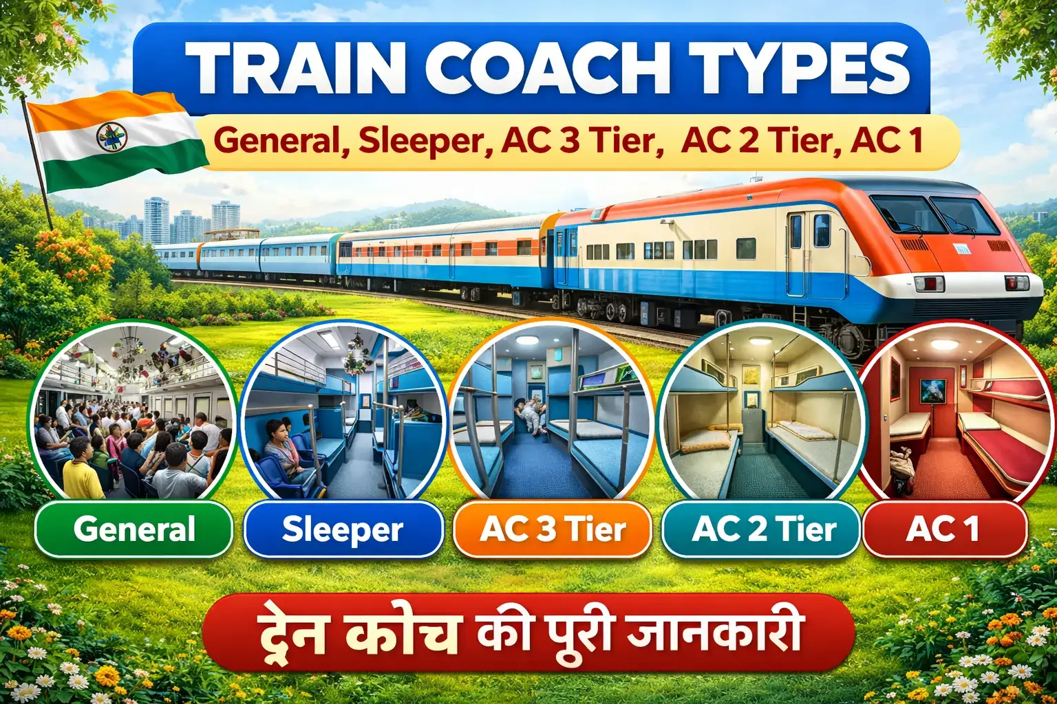 Train Coach Types Explained