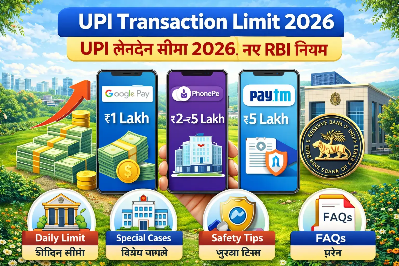 UPI Transaction Limit 2026