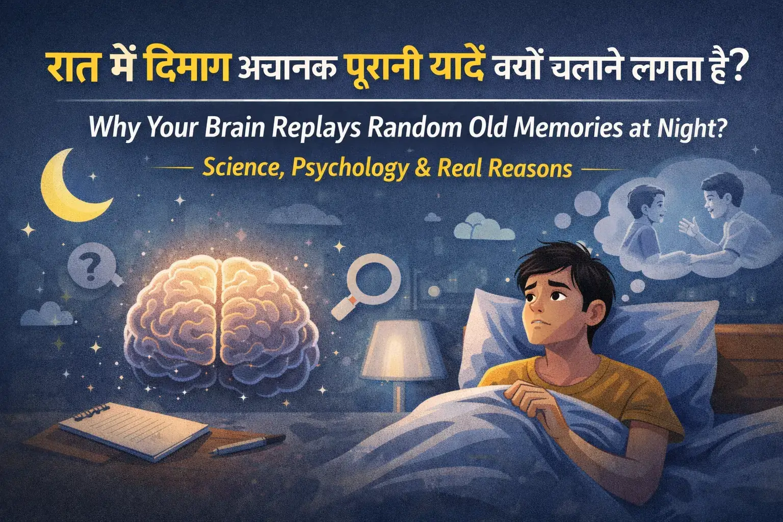 Why Your Brain Replays Random Old Memories